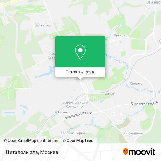 Карта Цитадель зла