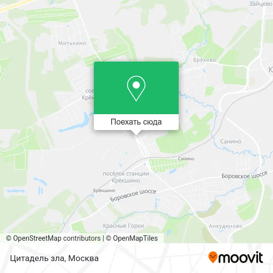 Карта Цитадель зла