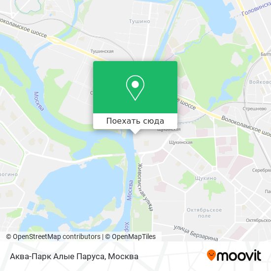 Карта москва щукино