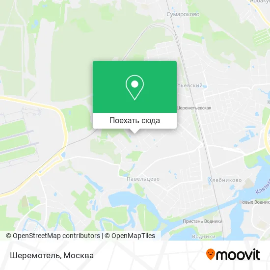 Карта Шеремотель