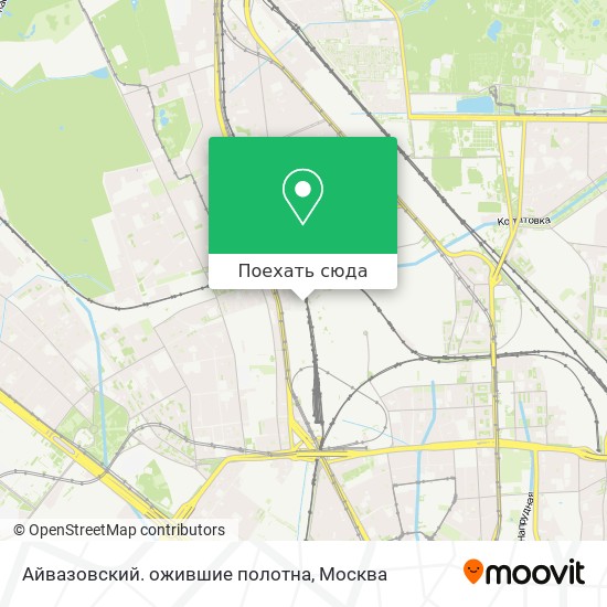 Карта Айвазовский. ожившие полотна