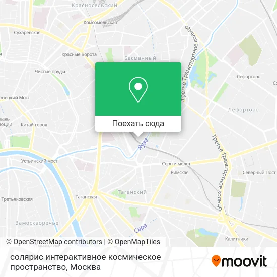 Карта солярис интерактивное космическое пространство