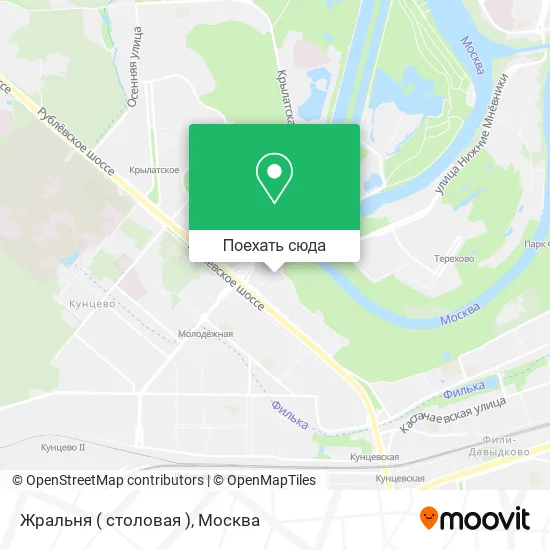 Карта Жральня ( столовая )