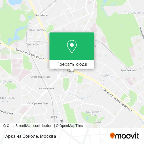 Карта Арка на Соколе