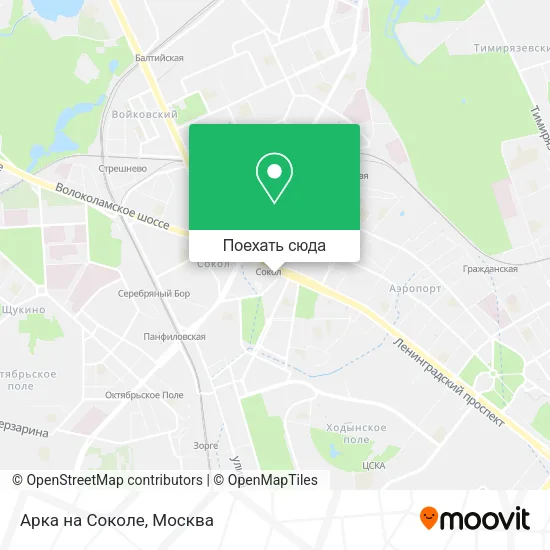 Карта Арка на Соколе