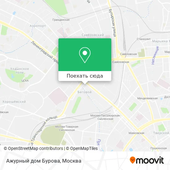 Карта Ажурный дом Бурова