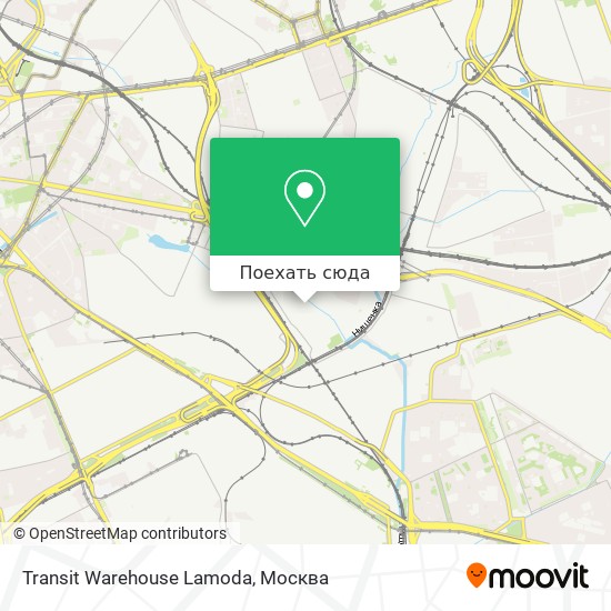 Карта Transit Warehouse Lamoda