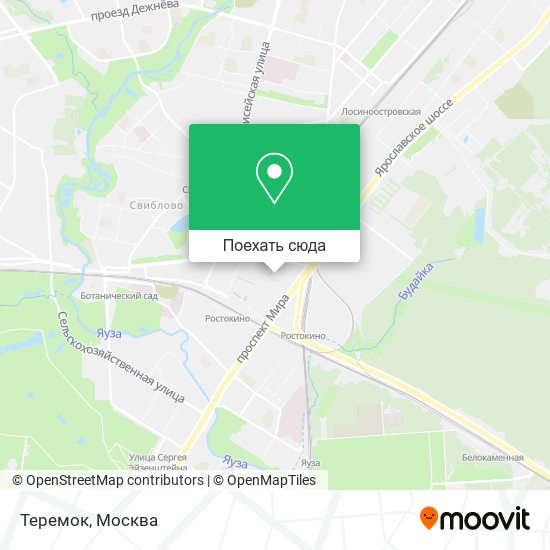 Карта Теремок