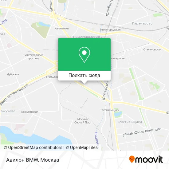 Карта Авилон BMW