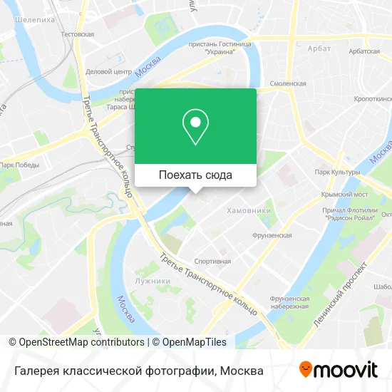 Карта Галерея классической фотографии