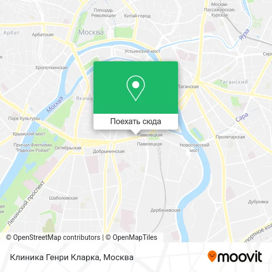 Карта Клиника Генри Кларка
