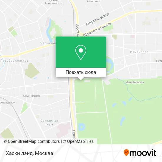 Карта Хаски лэнд