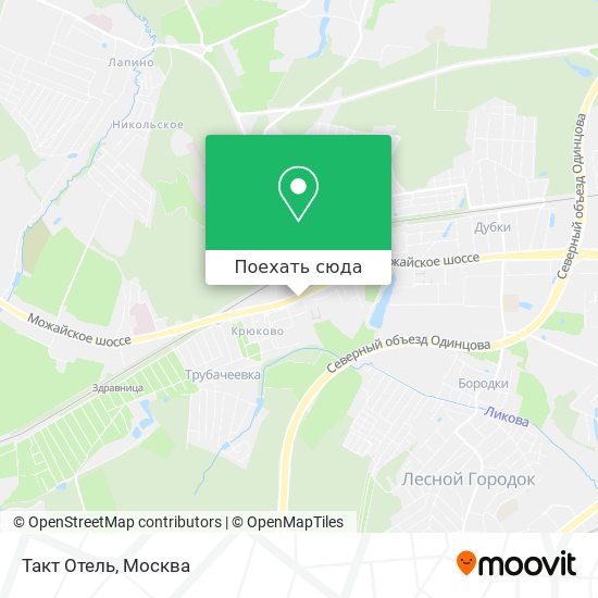 Карта Такт Отель