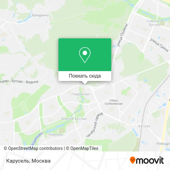 Карта Карусель