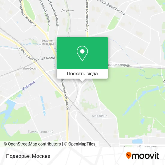 Карта Подворье