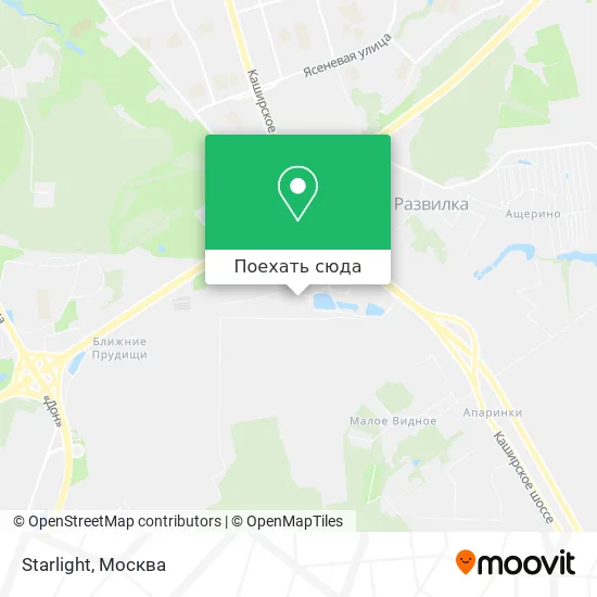 Карта Starlight