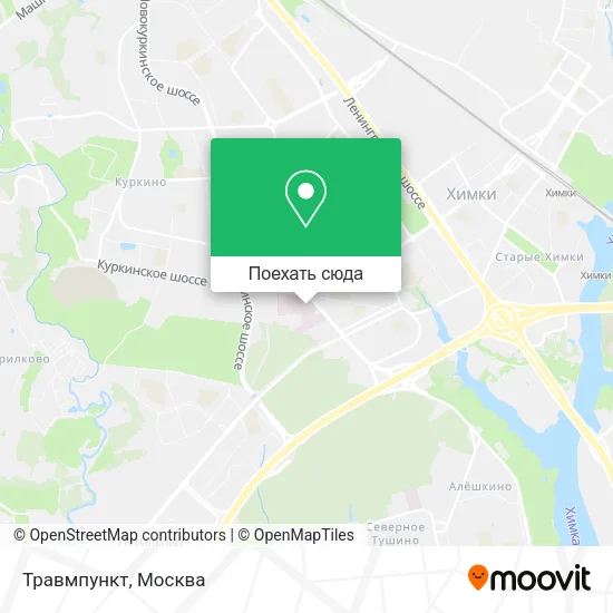 Карта Травмпункт