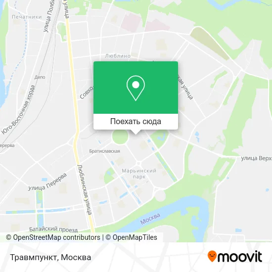 Карта Травмпункт