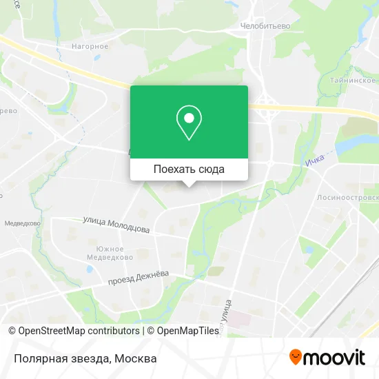 Карта Полярная звезда