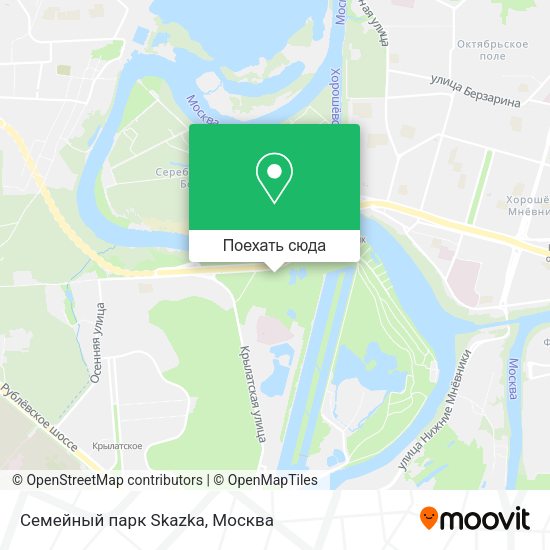 Карта Семейный парк Skazka