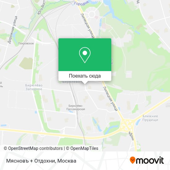 Карта Мясновъ + Отдохни