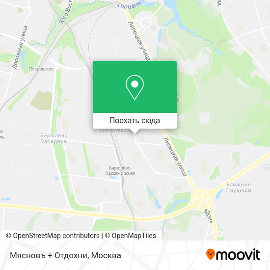 Карта Мясновъ + Отдохни