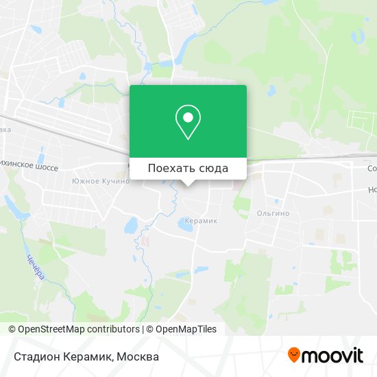 Карта Стадион Керамик
