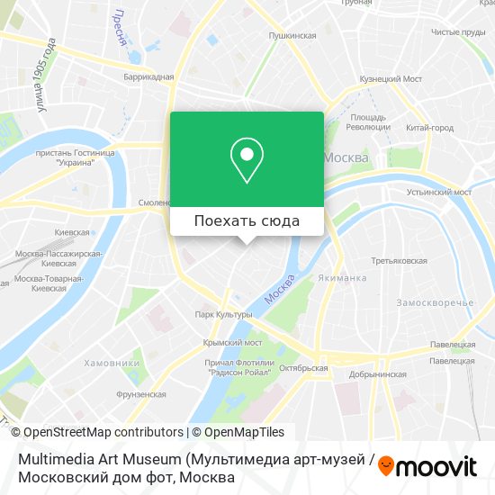 Карта Multimedia Art Museum