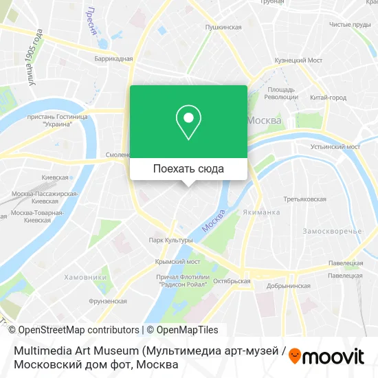 Карта Multimedia Art Museum