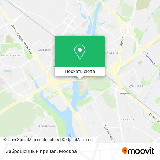 Карта Заброшенный причал