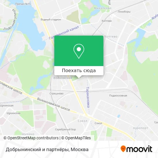 Карта Добрынинский и партнёры