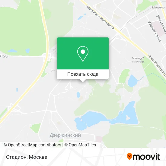 Карта Стадион