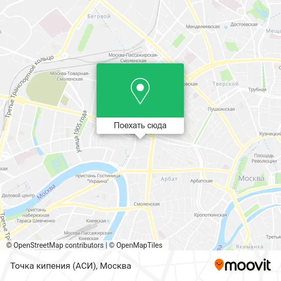 Карта Точка кипения (АСИ)