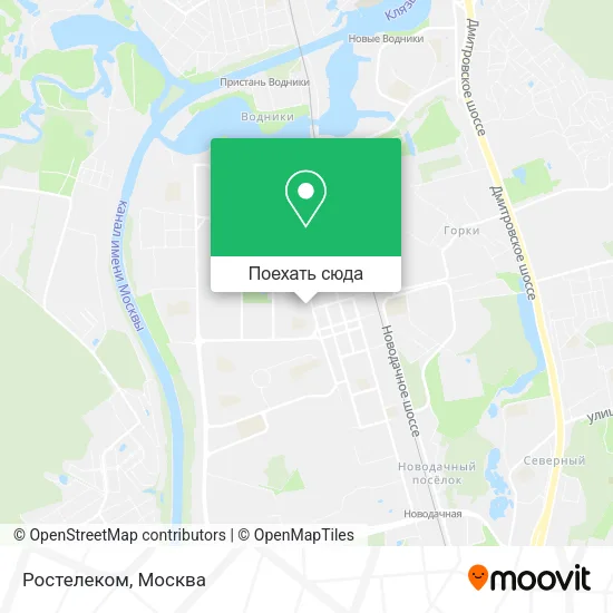 Карта Ростелеком