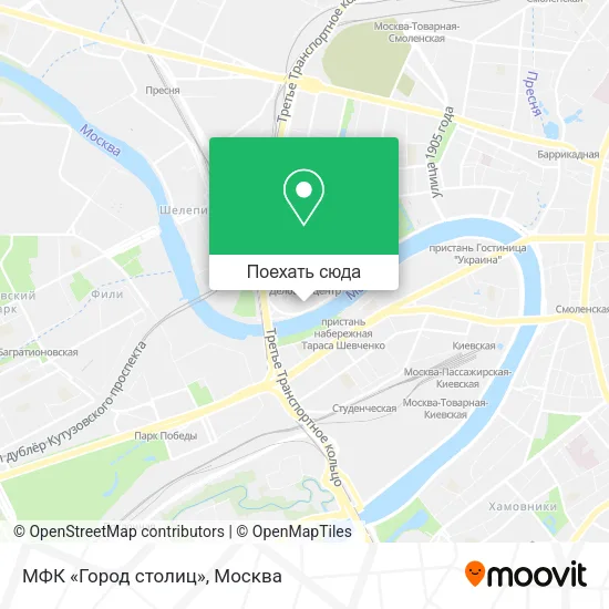 Карта МФК «Город столиц»