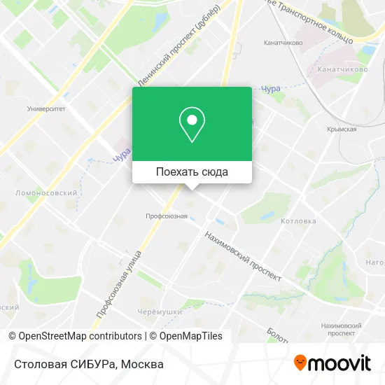 Карта Столовая СИБУРа