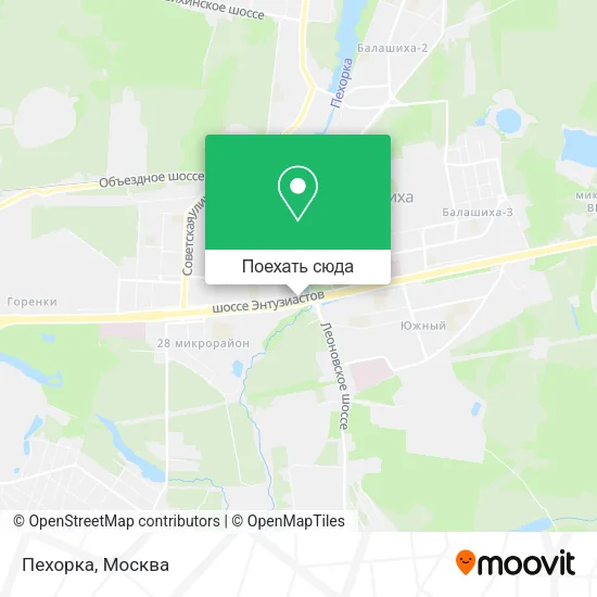 Карта Пехорка