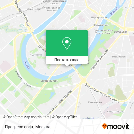 Карта Прогресс софт