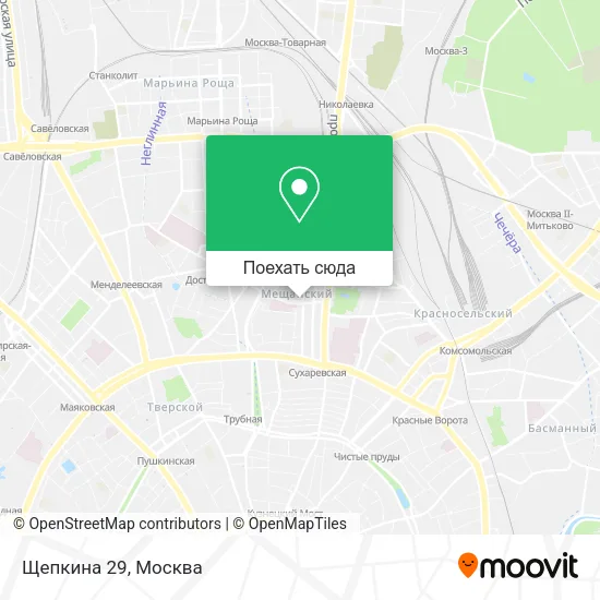Карта Щепкина 29
