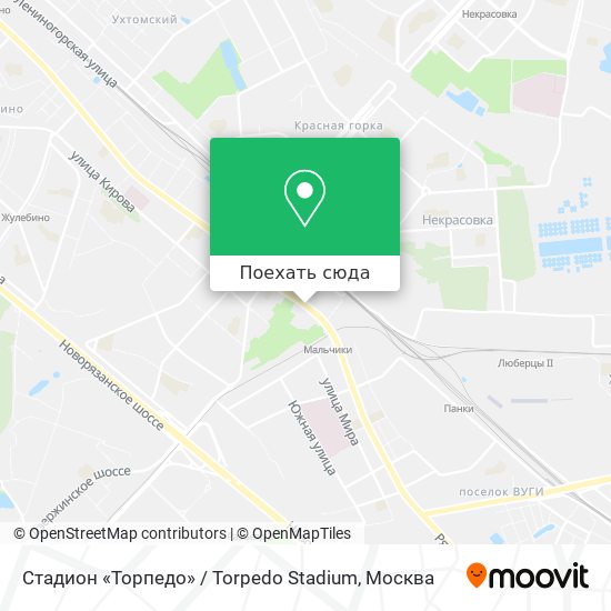 Карта Стадион «Торпедо» / Torpedo Stadium