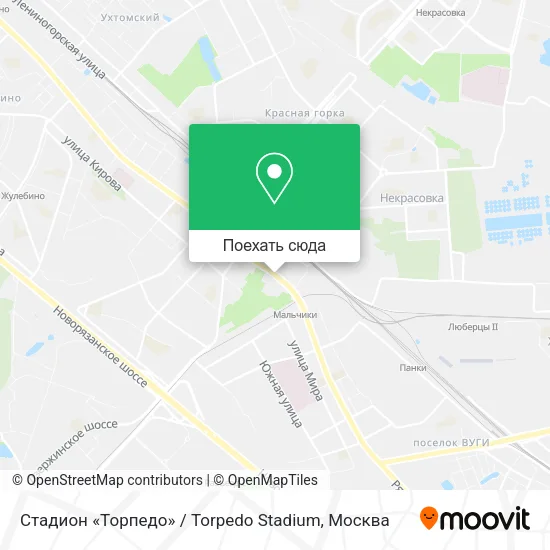 Карта Стадион «Торпедо» / Torpedo Stadium