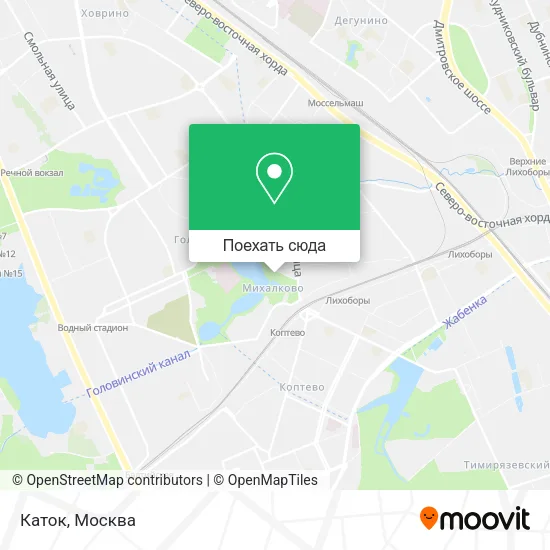 Карта Каток