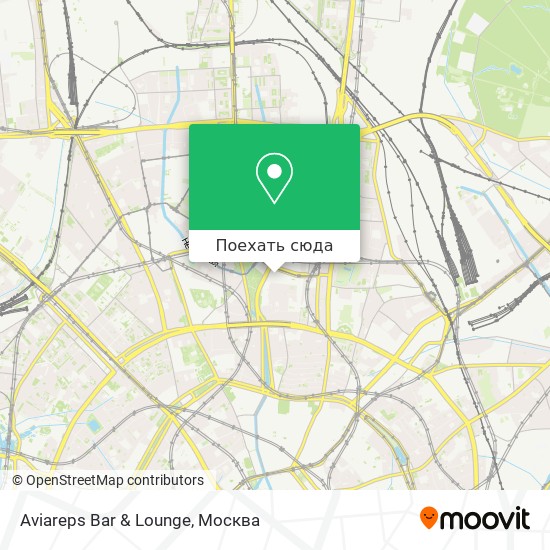 Карта Aviareps Bar & Lounge