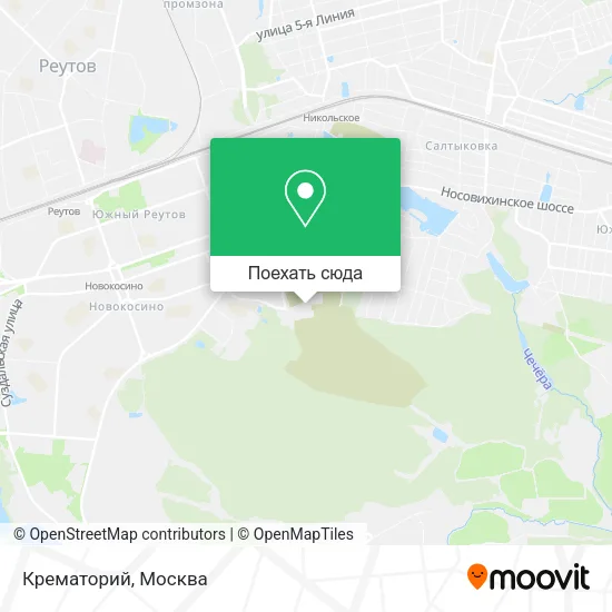 Карта Крематорий