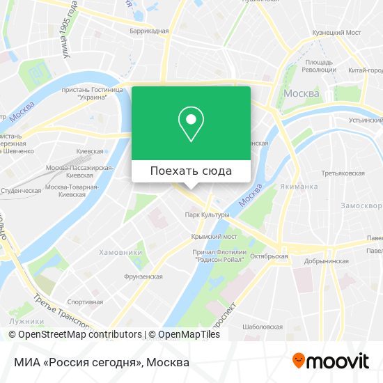 Карта МИА «Россия сегодня»