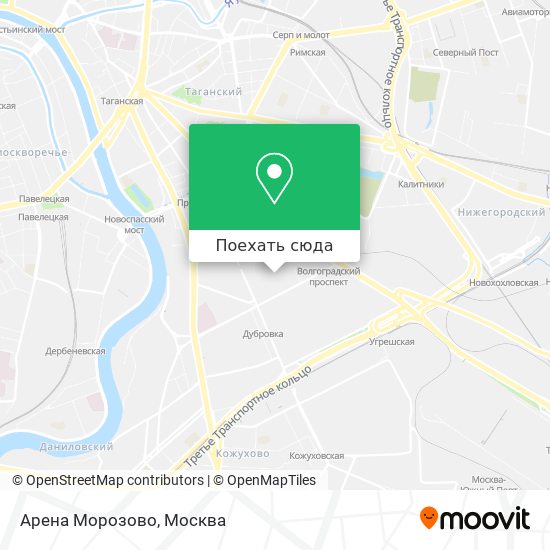 Карта Арена Морозово