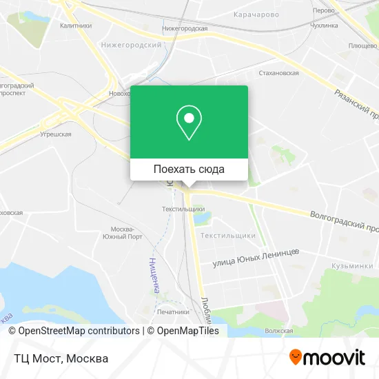Карта ТЦ  Мост