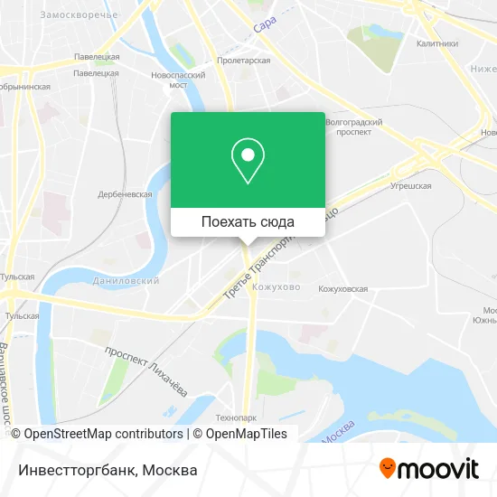 Карта Инвестторгбанк