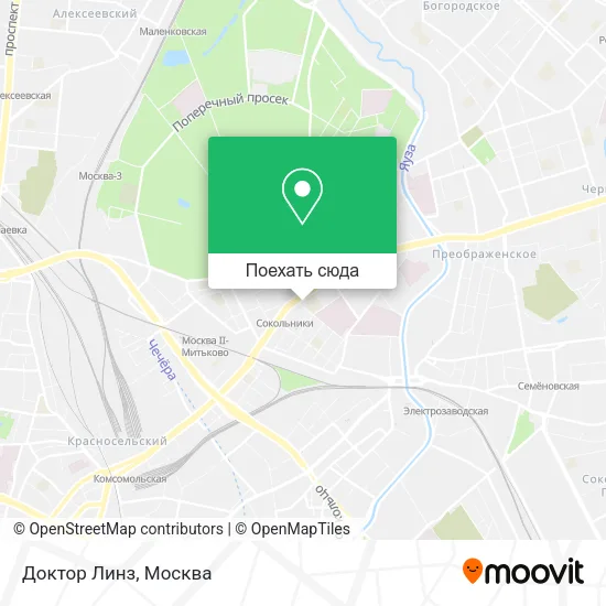 Карта Доктор Линз