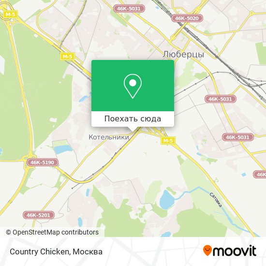 Карта Country Chicken